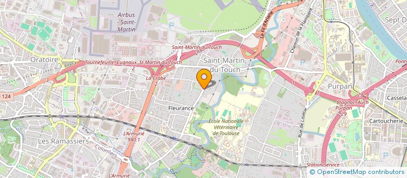 localisation de l'entreprise MONSIEUR FREDERIC BASILE à TOULOUSE