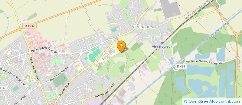 localisation de l'entreprise MONSIEUR FREDERIC BASSO  CHAUNY