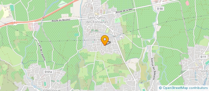 localisation de l'entreprise MONSIEUR FREDERIC BATLLE à SAINT-GENIS-DES-FONTAINES