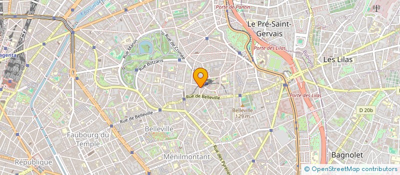 localisation de l'entreprise MONSIEUR FREDERIC BAUDOIN  PARIS