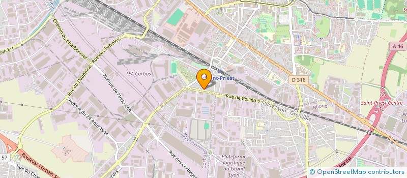 localisation de l'entreprise MONSIEUR FREDERIC BAZARD  SAINT-PRIEST