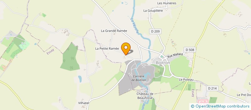 localisation de l'entreprise MONSIEUR FREDERIC BAZILLIER à BOITRON
