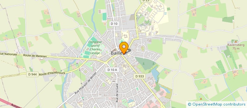 localisation de l'entreprise MONSIEUR FREDERIC BEAUCAMP à BAILLEUL