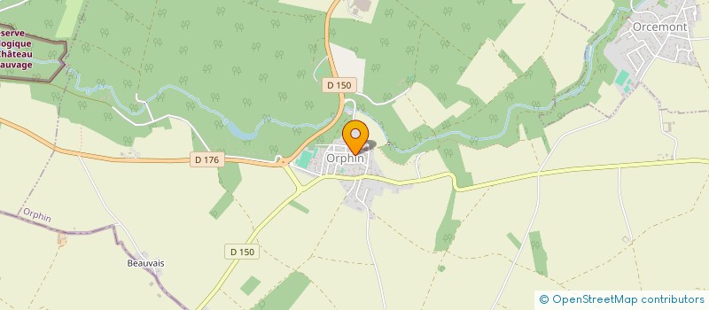 localisation de l'entreprise MONSIEUR FREDERIC BEAUFILS à ORPHIN