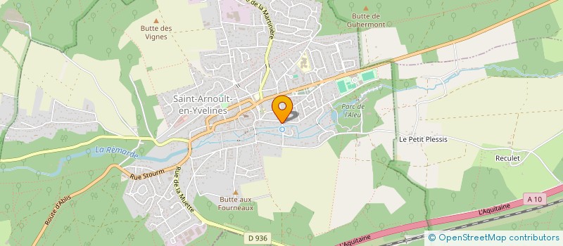 localisation de l'entreprise MONSIEUR FREDERIC BEAUSEIGNEUR  SAINT-ARNOULT-EN-YVELINES