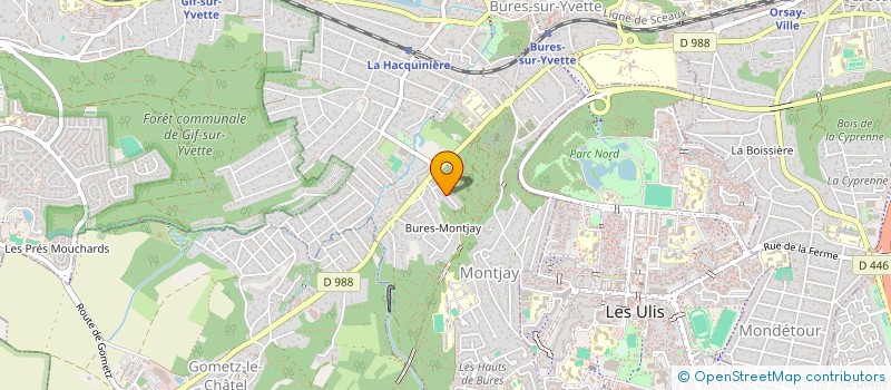 localisation de l'entreprise MONSIEUR FREDERIC BECERRIL  BURES-SUR-YVETTE