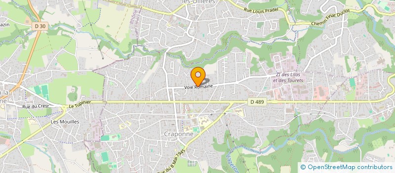 localisation de l'entreprise MONSIEUR FREDERIC BEER  CRAPONNE