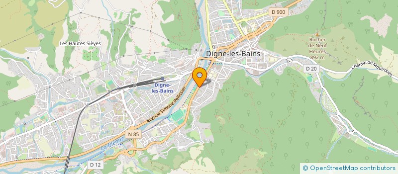 localisation de l'entreprise MONSIEUR FREDERIC BEGUEL  DIGNE-LES-BAINS