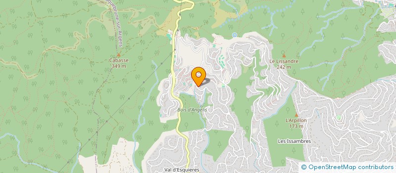 localisation de l'entreprise MONSIEUR FREDERIC BEL  ROQUEBRUNE-SUR-ARGENS