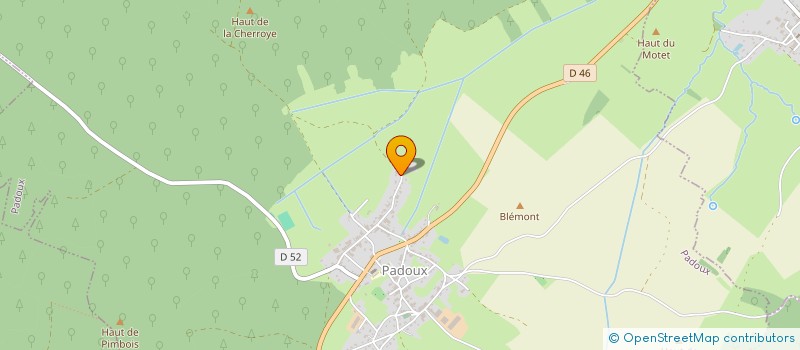 localisation de l'entreprise MONSIEUR FREDERIC BELCOURT  PADOUX