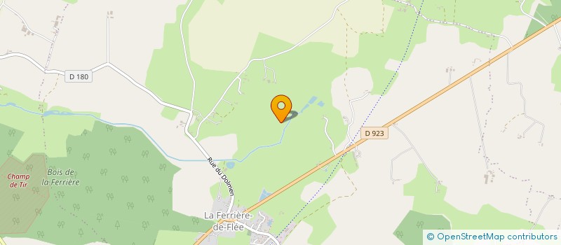 localisation de l'entreprise MONSIEUR FREDERIC BELLANGER à SEGRE-EN-ANJOU BLEU