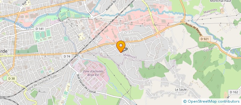 localisation de l'entreprise MONSIEUR FREDERIC BELLE  MALEMORT