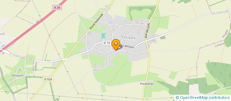 localisation de l'entreprise MONSIEUR FREDERIC BELLEGUEULLE  DOUDELAINVILLE