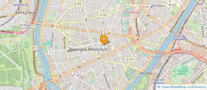 localisation de l'entreprise MONSIEUR FREDERIC BELMA à BOULOGNE-BILLANCOURT