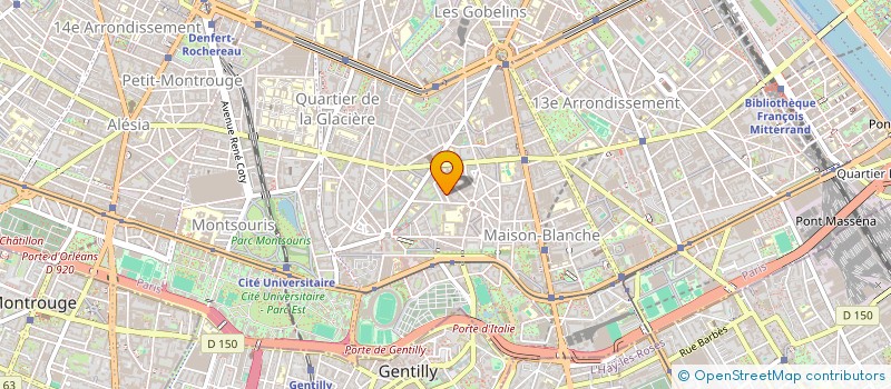 localisation de l'entreprise MONSIEUR FREDERIC BELONIE  PARIS