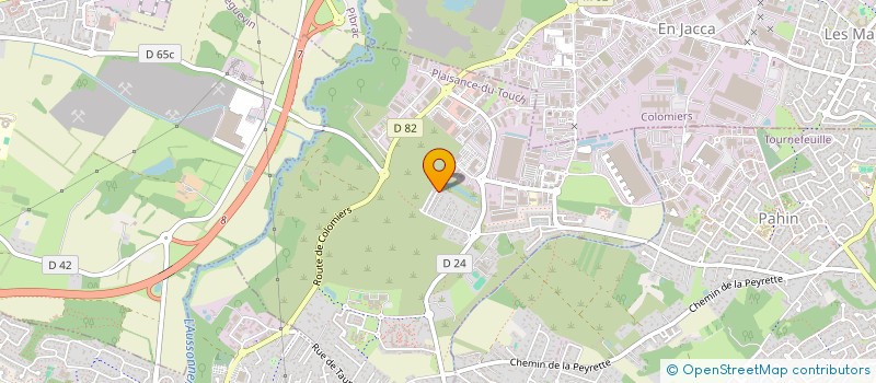 localisation de l'entreprise MONSIEUR FREDERIC BELOT  PLAISANCE-DU-TOUCH