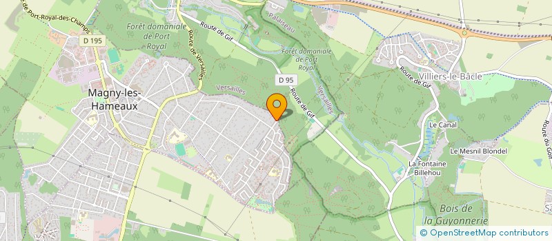 localisation de l'entreprise MONSIEUR FREDERIC BEN NOUIOUA  MAGNY-LES-HAMEAUX