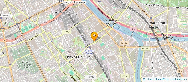 localisation de l'entreprise MONSIEUR FREDERIC BENAGLIA à IVRY-SUR-SEINE