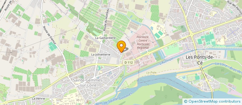 localisation de l'entreprise MONSIEUR FREDERIC BENARD à SAINTE-GEMMES-SUR-LOIRE