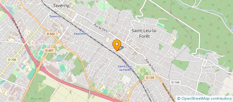 localisation de l'entreprise MONSIEUR FREDERIC BENAVENT à SAINT-LEU-LA-FORET