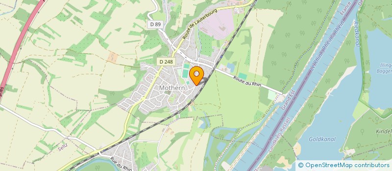 localisation de l'entreprise MONSIEUR FREDERIC BENDER  MOTHERN