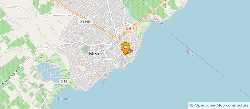 localisation de l'entreprise MONSIEUR FREDERIC BENITEZ à MEZE