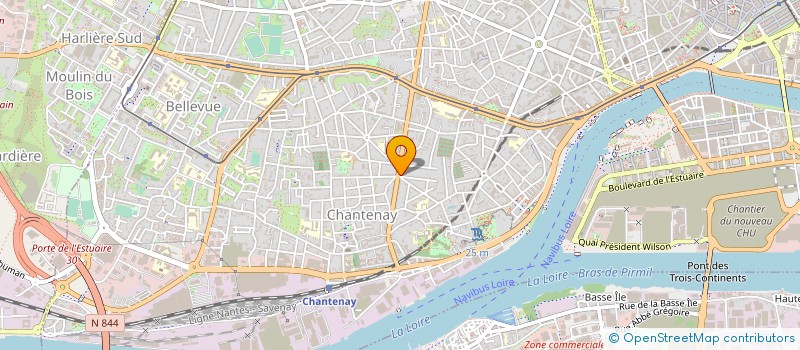 localisation de l'entreprise MONSIEUR FREDERIC BENOIT à NANTES