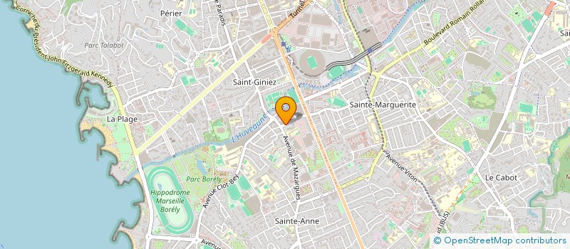 localisation de l'entreprise MONSIEUR FREDERIC BENVENUTI  MARSEILLE