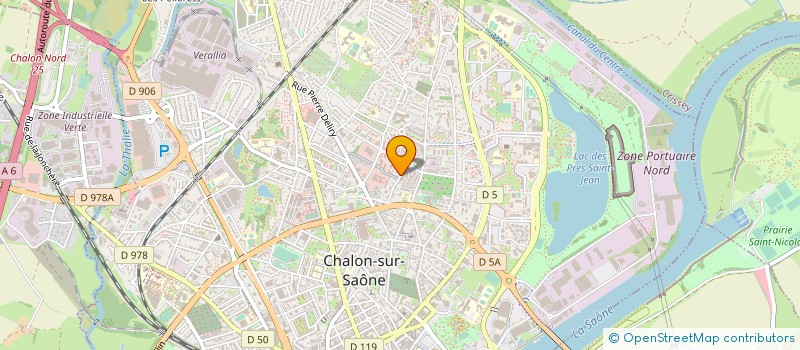localisation de l'entreprise MONSIEUR FREDERIC BERGER à CHALON-SUR-SAONE
