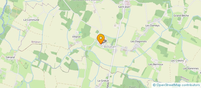 localisation de l'entreprise MONSIEUR FREDERIC BERGUERAND  BOSJEAN