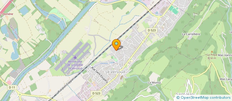 localisation de l'entreprise MONSIEUR FREDERIC BERLIOZ  LE VERSOUD