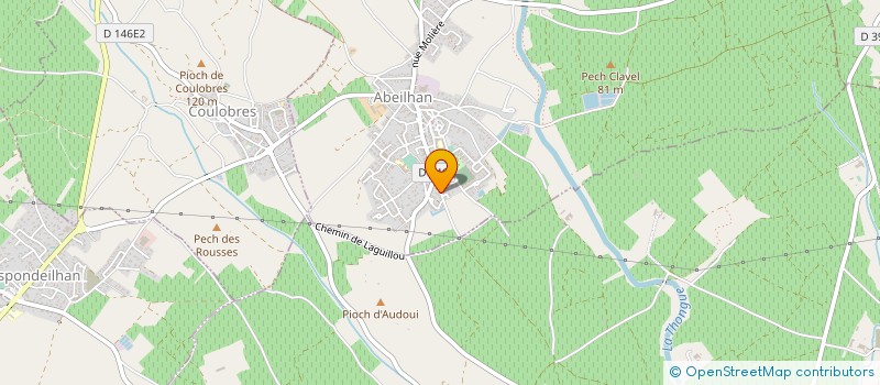 localisation de l'entreprise MONSIEUR FREDERIC BERMEJO  ABEILHAN