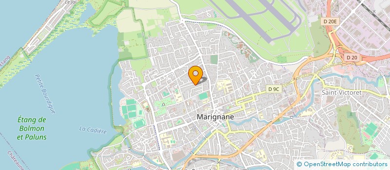 localisation de l'entreprise MONSIEUR FREDERIC BERNARD  MARIGNANE