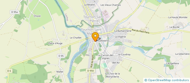 localisation de l'entreprise MONSIEUR FREDERIC BERNARD à TOURNON-SAINT-MARTIN