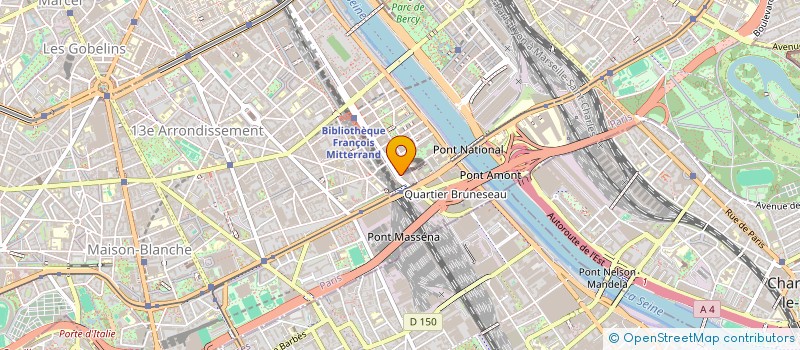 localisation de l'entreprise MONSIEUR FREDERIC BERNARD  PARIS