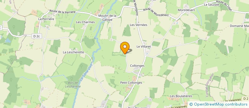 localisation de l'entreprise MONSIEUR FREDERIC BERNARD à CORMOZ