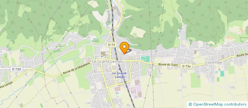 localisation de l'entreprise MONSIEUR FREDERIC BERNIS  LE GRAND-LEMPS