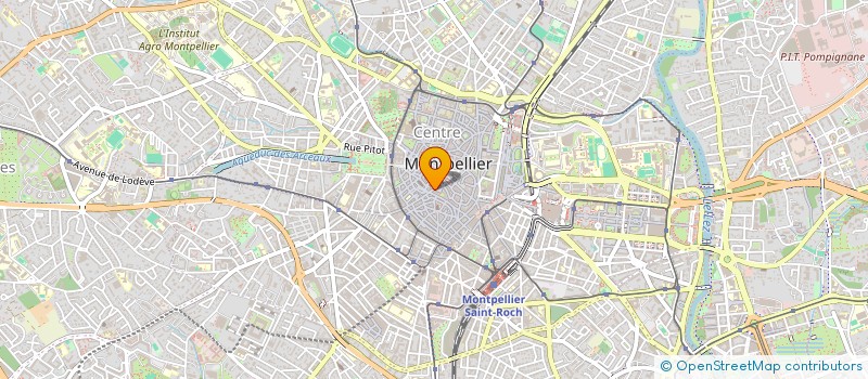 localisation de l'entreprise MONSIEUR FREDERIC BERTRAND à MONTPELLIER