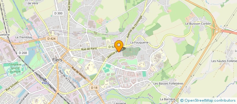 localisation de l'entreprise MONSIEUR FREDERIC BERTUGLIA à FLERS