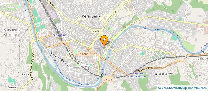 localisation de l'entreprise MONSIEUR FREDERIC BESNARD à PERIGUEUX