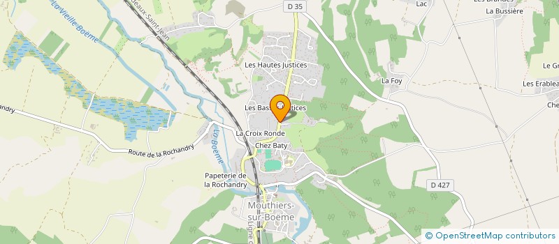 localisation de l'entreprise MONSIEUR FREDERIC BESNARD à SIREUIL