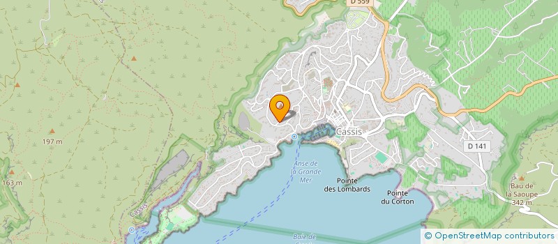 localisation de l'entreprise MONSIEUR FREDERIC BEUDIN à CASSIS