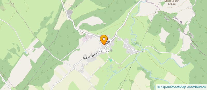 localisation de l'entreprise MONSIEUR FREDERIC BIAS  LEMUY