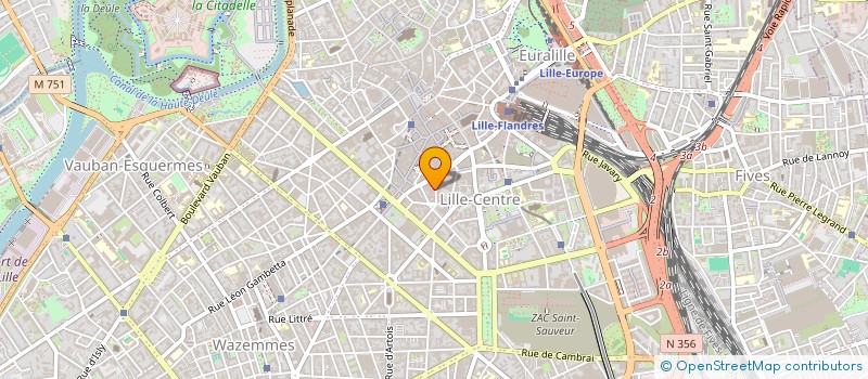 localisation de l'entreprise MONSIEUR FREDERIC BIECQUES à LILLE