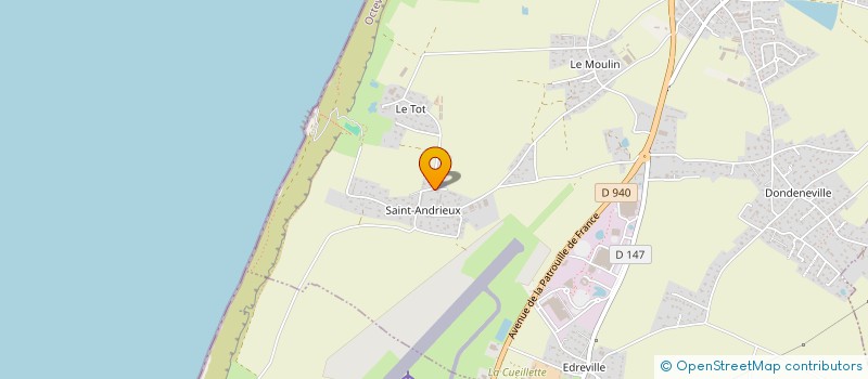 localisation de l'entreprise MONSIEUR FREDERIC BIENFAIT  OCTEVILLE-SUR-MER