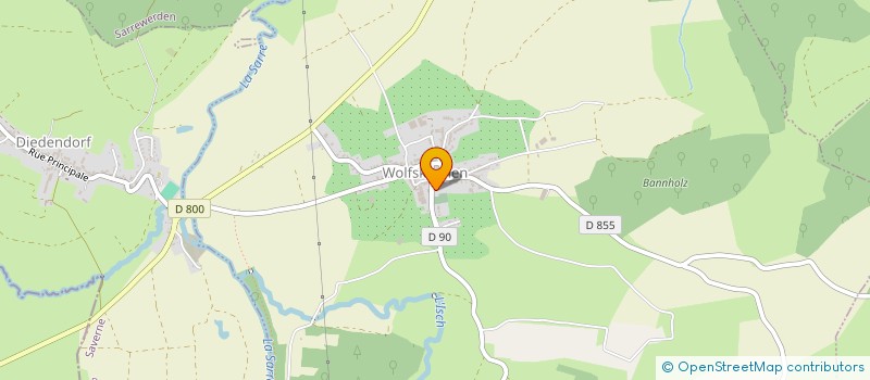 localisation de l'entreprise MONSIEUR FREDERIC BIER  WOLFSKIRCHEN