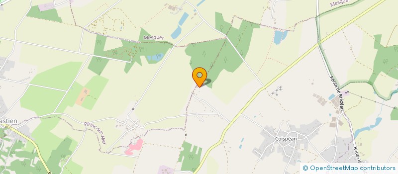 localisation de l'entreprise MONSIEUR FREDERIC BIGOT  LA TURBALLE