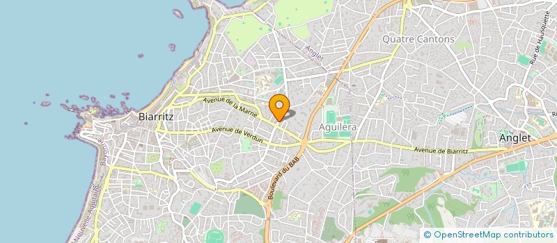 localisation de l'entreprise MONSIEUR FREDERIC BILLAUDEL à BIARRITZ