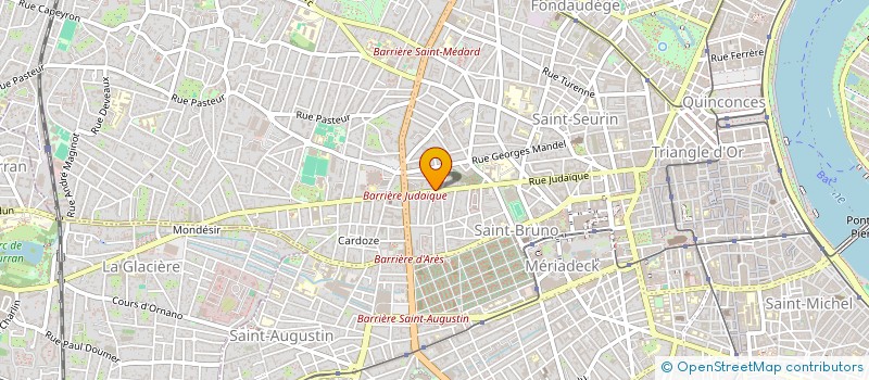 localisation de l'entreprise MONSIEUR FREDERIC BINET à BORDEAUX