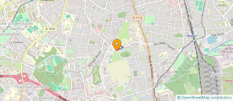 localisation de l'entreprise MONSIEUR FREDERIC BIROT  CADAUJAC